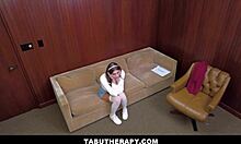 Small Tits Teen Orgasms From Big Dick Therapist Seduction