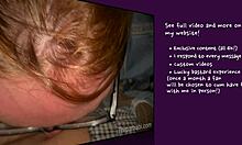 Eighteen-year-old teen eagerly sucks dick in public parking lot