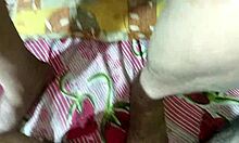 this indian aunty, all aged and matured, is doing hardcore sex with a young 18+ boy, you know?