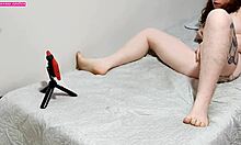 Loving to exhibit myself online for men while cuckold husband works 😍