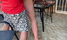 Stepmom Mutual Masturbation Outdoor Creampie