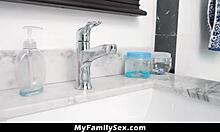 Blonde Stepsis Emma Bugg Can't Brush As Stepbro Sucks Her Lips