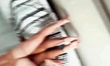 amante fixo filmou pra mostrar ao corno, e o marido assiste tudo rolando na cama com a esposa latina