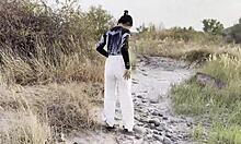 Public Pissing Compilation In Nature By Car POV 😎