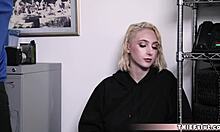 Pretty Blonde Shoplifter Teen 18+ Caught And Gets Fucked In The Shop