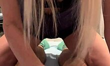 the STEPMOM casually HELPED her STEPSON CUM on the bed