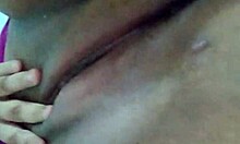 Licking my little breasts and touching myself until I climax, come see the delight with me