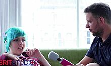 Naughty college student gets teased and edged