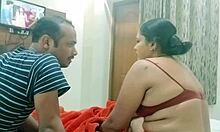 Desi village bhabhi in hardcore rough homemade sex