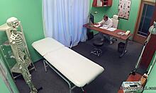 tanned brunette babe fucking doctor