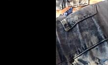 Blonde Amateur Juicy Ass in Voyeur Hidden Candid Scene