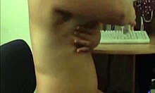 i show off my huge boobs as a bbw milf with two guys