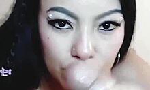 Horny Colombian Girl With A Very Wet Pussy Deep Throat And Ended With Cum On Her Ass Maquinasperfectas