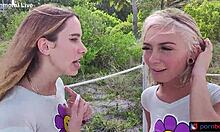 chloe temple gets double vaginal creampies with khloe kapri in threesome