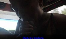 Hey, that old guy with the big cock pounds the milf's pussy in the moving motorhome, riding and licking too