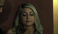 alt teen 18+ feels intense pleasure getting hardfucked doggystyle in public bondage