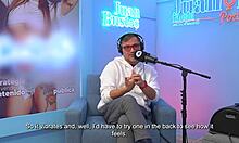 Colombian Loren Late Takes 100 Fuck Machine and Reaches 7 Orgasms on Juanbustos Podcast