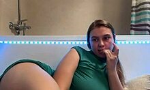 Sexy Student Masturbates In The Bathroom With Fingering And Orgasm