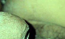 My Cute Girlfriend With Natural Tits Rides A Large Toy In Cowgirl Position On The Bed