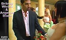 Pretty Euro Teen Gets Hardcore Assfuck In Orgy!