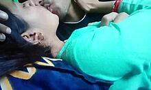 Kissing And Pressing Girlfriend Boobs Before Assfucking Anal And Riding