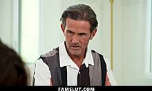 My stepbrother persuaded me to try a forbidden act - famslut