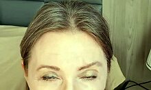 Busty stepmom surprises with two cocks in action pov futanari