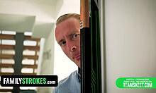 I am the worst girlfriend cheating on my boyfriend with my stepdaddy ~ familystrokes ft chloe rose.