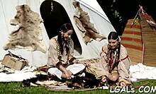 Leggy beauties are licking wet pussies 😘