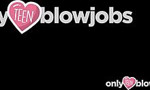 Onlyteen 18+Blowjobs - Brunette Hot Babe Slurps and Sucks My Dick