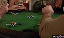 Poker night lesbian couple loses hand