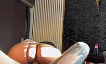 New neighbor seduces with ass after gym