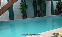 i, a brunette hunt4k hottie, earn cash by cheating on bf with another customer in pov secretly