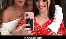 Lustyfam threesome fucks gracie gates 😍