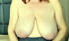 Busty stepmom surprises with two cocks in action pov futanari