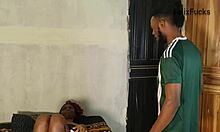 Chidinma And Her Teen Sister Home Alone Fucking Their Step Brother