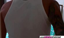 I caught my sneaky stepbrat clara trinity getting fucked by beefy stepdad