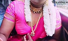 Indian Housewife's Cheating Romance in Car