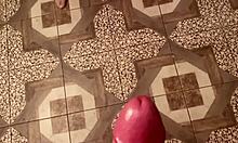 Classy White Outfit Deep Anal and Cum on Sunglasses