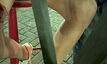 exhibition and fucking in the car with friends