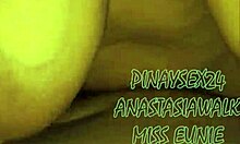 is mommy great at cowgirl riding this bbc creampie with her huge saggy tits and squirting pussy?