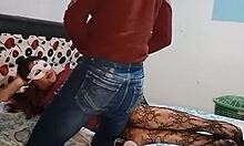 pregnant mexican beauty big tits sucks huge cock rides doggystyle valentine skirt cum