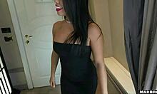 Beautiful Italian Girl Caught Stealing, Then Emotionally Ravished in Anal and Double Penetration by Her Boss