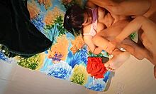 that horny housewife's shaved pussy just begging for rough pounding