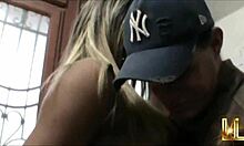 Curvy Brunette Shemale Anal Fuck with Massive Creampie Cumshot