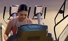 deportista gives good massages after gym with big cock