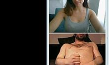 Cute Webcam Girl Guides Stranger's Jerk Off Session