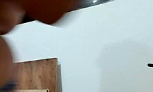 Wife flashing fat tits while cooking, damn those chubby curves! 🍳👀