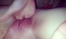 Girlfriend deepthroats fan cock then takes rough pussy and anal pounding from friend