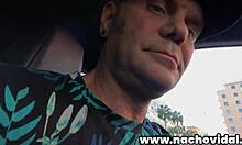 heavily tattooed escort feels intense passion with director nacho vidal during messy blowjob